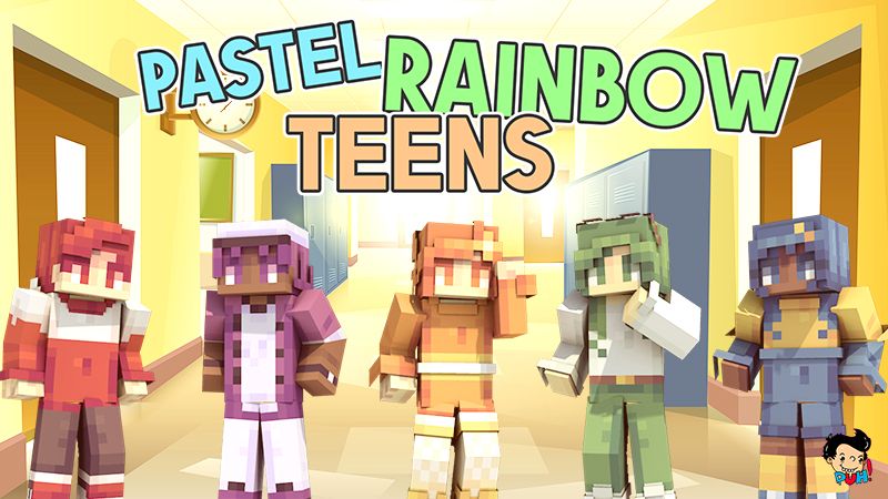 Pastel Rainbow Teens on the Minecraft Marketplace by Duh Pastel Rainbow Teens on the Minecraft Marketplace by Duh