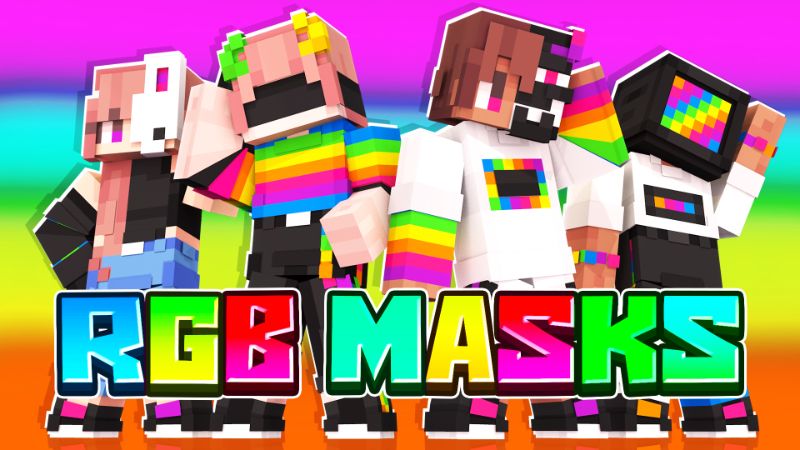 RGB Masks by Diamond Studios (Minecraft Skin Pack) - Minecraft ...