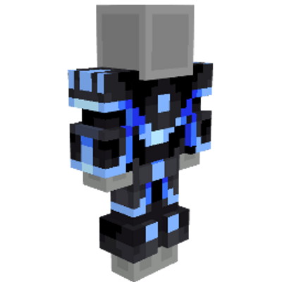 Dark Blue Sci Fi Suit on the Minecraft Marketplace by Spark Universe