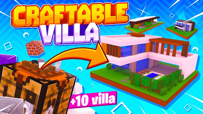 Craftable Villa on the Minecraft Marketplace by Mine-North Craftable Villa on the Minecraft Marketplace by Mine-North