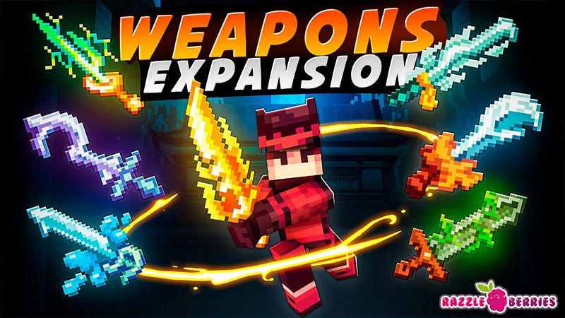 Weapons Expansion on the Minecraft Marketplace by Razzleberries Weapons Expansion on the Minecraft Marketplace by Razzleberries