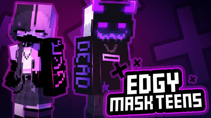 Edgy Mask Teens on the Minecraft Marketplace by Ninja Squirrel Gaming