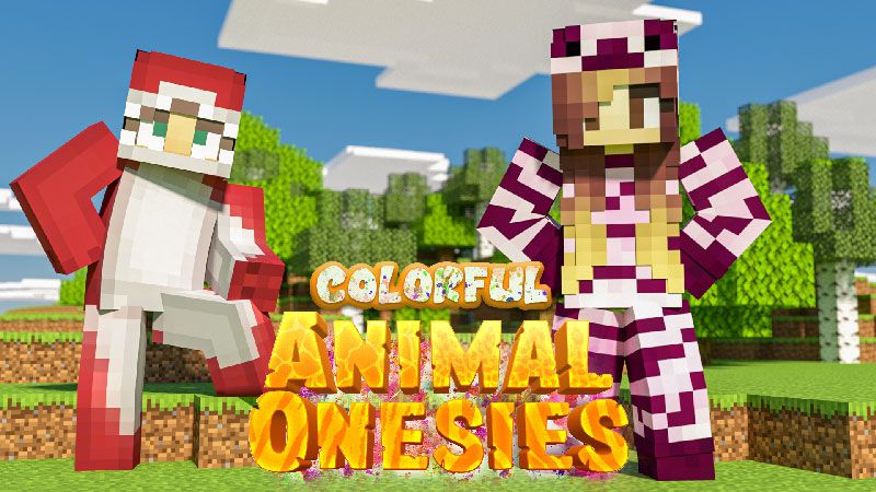 Colorful Animal Onesies Colorful Animal Onesies