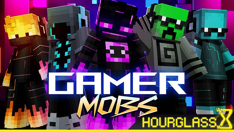 Gamer Mobs by Hourglass Studios (Minecraft Skin Pack) - Minecraft ...