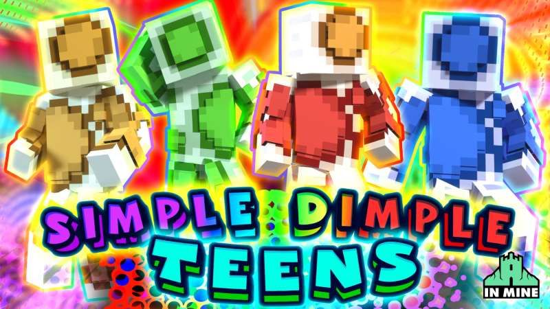 Simple Dimple Teens on the Minecraft Marketplace by In Mine Simple Dimple Teens on the Minecraft Marketplace by In Mine