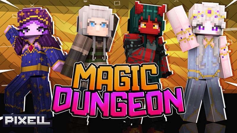 Magic Dungeon on the Minecraft Marketplace by Pixell Studio Magic Dungeon on the Minecraft Marketplace by Pixell Studio