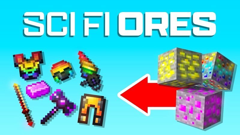 Sci Fi Ores on the Minecraft Marketplace by BBB Studios