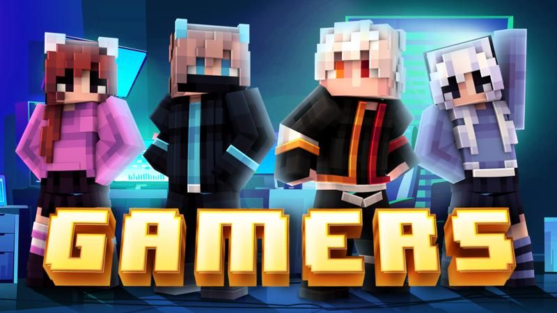 Gamers on the Minecraft Marketplace by Eescal Studios Gamers on the Minecraft Marketplace by Eescal Studios