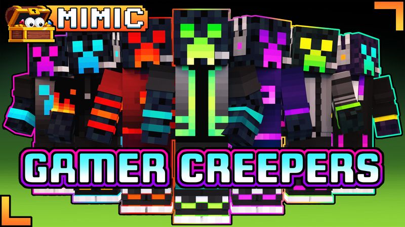 Gamer Creepers on the Minecraft Marketplace by Mimic Gamer Creepers on the Minecraft Marketplace by Mimic