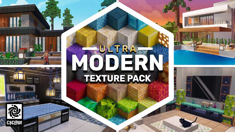Ultra Modern Texture Pack on the Minecraft Marketplace by Cyclone Ultra Modern Texture Pack on the Minecraft Marketplace by Cyclone