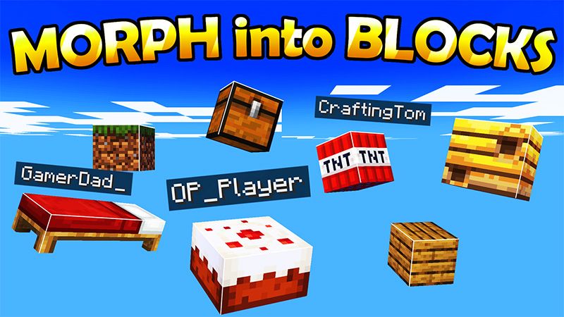 Morph Into Blocks on the Minecraft Marketplace by Mine-North Morph Into Blocks on the Minecraft Marketplace by Mine-North