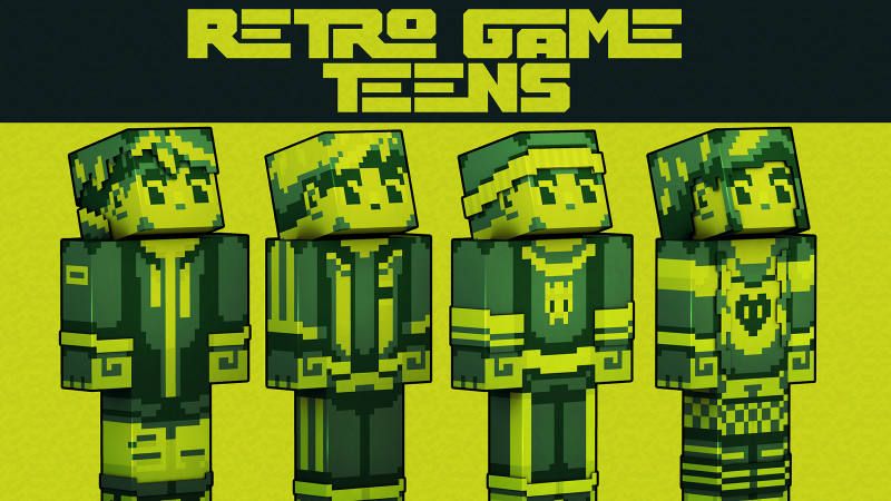 Retro Game Teens on the Minecraft Marketplace by 57Digital Retro Game Teens on the Minecraft Marketplace by 57Digital