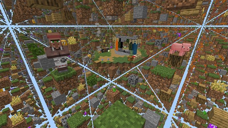 Sky Grid Biomes by Lifeboat