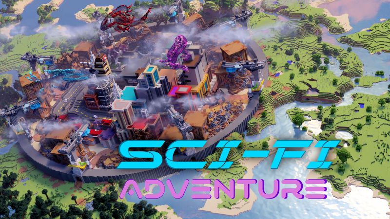 Scifi Adventure on the Minecraft Marketplace by BLOCKLAB Studios Scifi Adventure on the Minecraft Marketplace by BLOCKLAB Studios