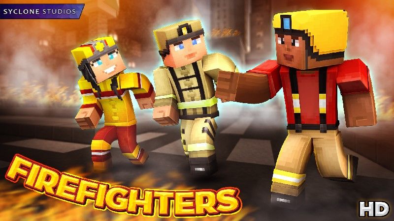 Firefighters HD on the Minecraft Marketplace by Syclone Studios Firefighters HD on the Minecraft Marketplace by Syclone Studios