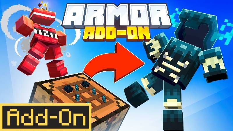 Armor AddOn on the Minecraft Marketplace by 5 Frame Studios