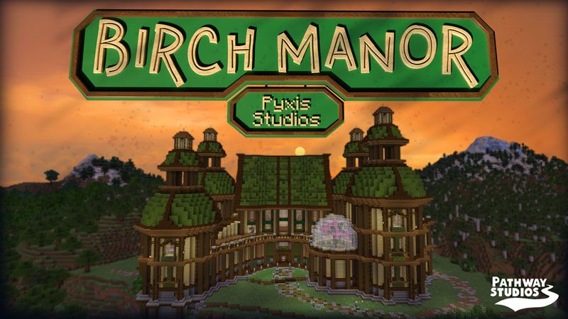 Birch Manor on the Minecraft Marketplace by Pathway Studios Birch Manor on the Minecraft Marketplace by Pathway Studios