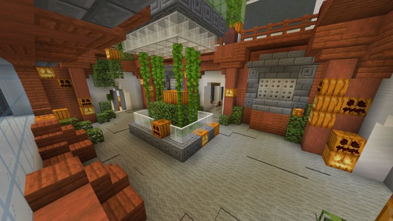 Underwater Spooky Mansion by Eescal Studios