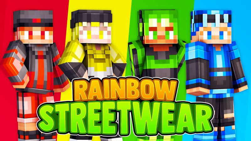 Rainbow Streetwear on the Minecraft Marketplace by 57Digital Rainbow Streetwear on the Minecraft Marketplace by 57Digital