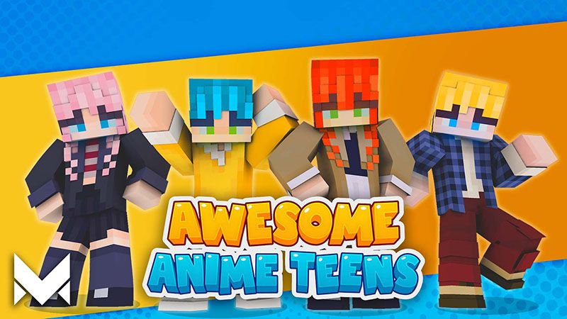 Awesome Anime Teens on the Minecraft Marketplace by Meraki Awesome Anime Teens on the Minecraft Marketplace by Meraki