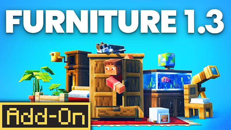 FURNITURE AddOn on the Minecraft Marketplace by XP GAMES