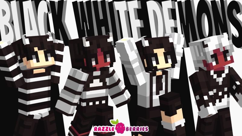 Black White Demons on the Minecraft Marketplace by Razzleberries