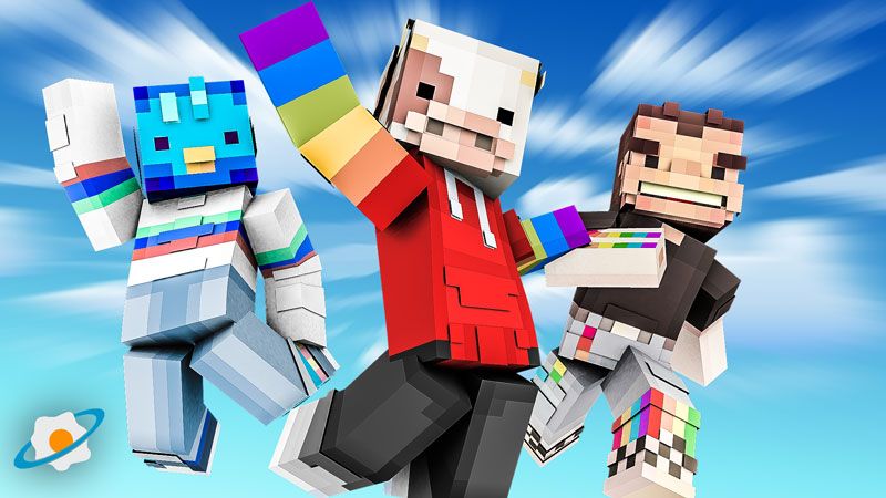 Rainbow Animal Party on the Minecraft Marketplace by NovaEGG Rainbow Animal Party on the Minecraft Marketplace by NovaEGG
