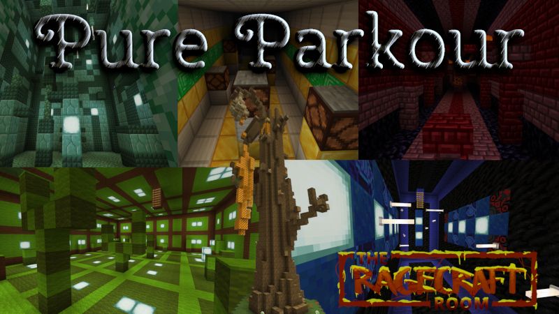 Pure Parkour on the Minecraft Marketplace by The Rage Craft Room