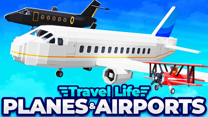 Travel Life Planes  Airports on the Minecraft Marketplace by Wonder