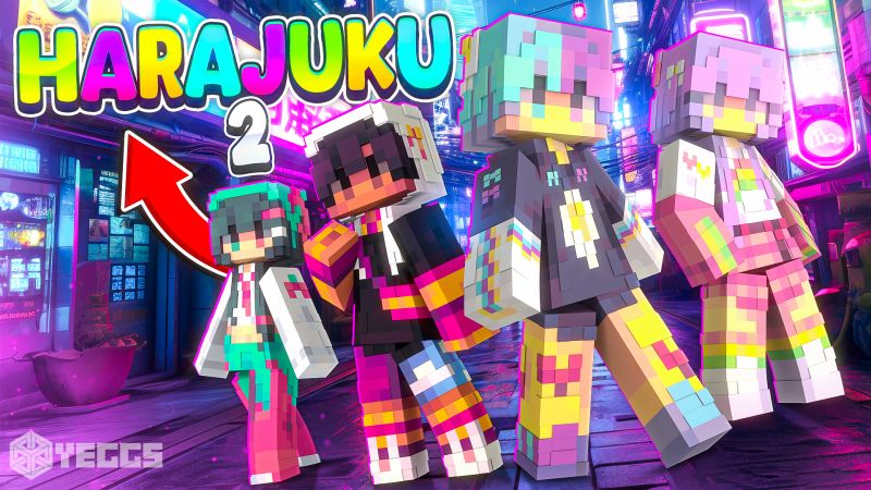 Harajuku 2 on the Minecraft Marketplace by Yeggs