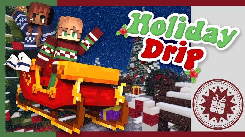 Holiday Drip on the Minecraft Marketplace by Impulse Holiday Drip on the Minecraft Marketplace by Impulse