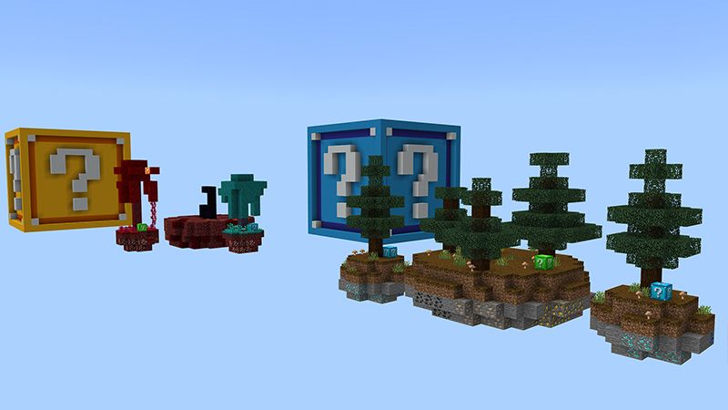 Craftable Lucky Block Skyblock by Pickaxe Studios