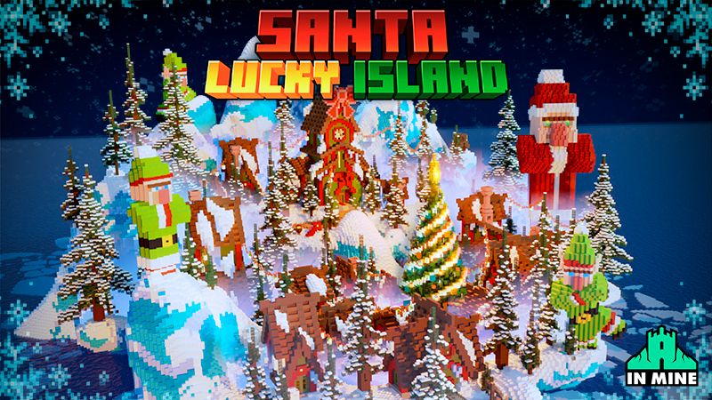 Santa Lucky Island on the Minecraft Marketplace by In Mine Santa Lucky Island on the Minecraft Marketplace by In Mine