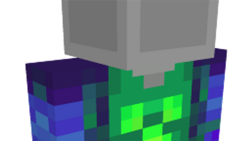 Gradient Creeper Hood on the Minecraft Marketplace by Loose Screw