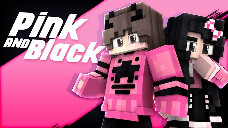 Pink And Black on the Minecraft Marketplace by Glowfischdesigns