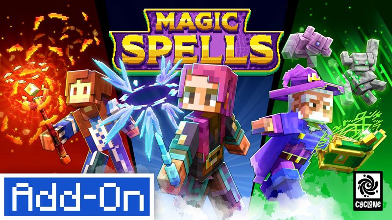 Magic Spells on the Minecraft Marketplace by Cyclone