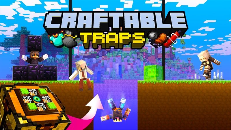 Craftable Traps on the Minecraft Marketplace by Kubo Studios Craftable Traps on the Minecraft Marketplace by Kubo Studios