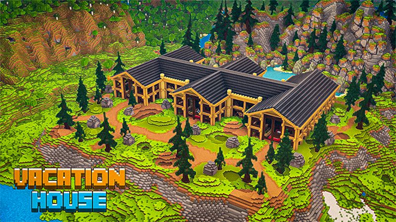 Vacation House on the Minecraft Marketplace by Eco Studios Vacation House on the Minecraft Marketplace by Eco Studios