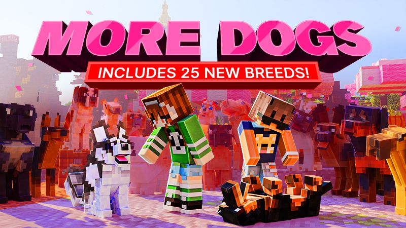More Dogs on the Minecraft Marketplace by Vatonage