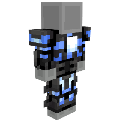 Blue Sci Fi Suit on the Minecraft Marketplace by Pixel Paradise