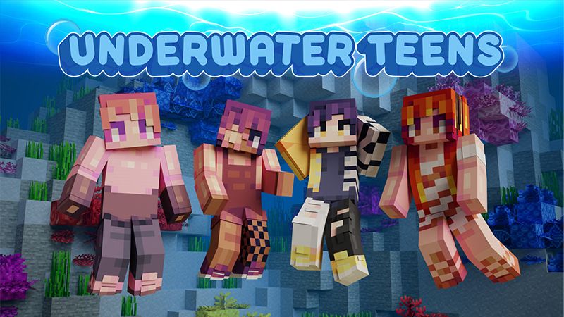 Underwater Teens on the Minecraft Marketplace by FTB Underwater Teens on the Minecraft Marketplace by FTB