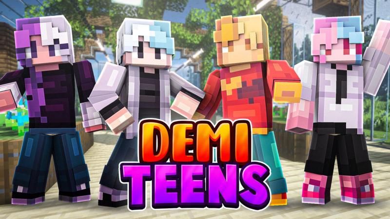 Demi Teens by Waypoint Studios (Minecraft Skin Pack) - Minecraft ...