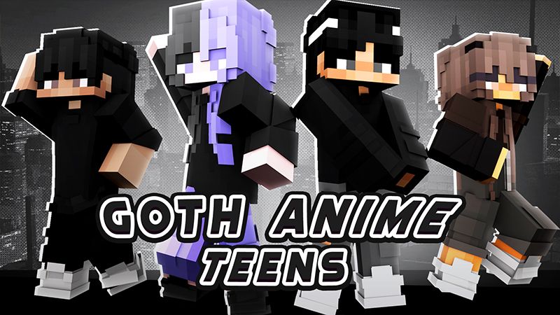 Goth Anime Teens on the Minecraft Marketplace by Cypress Games Goth Anime Teens on the Minecraft Marketplace by Cypress Games