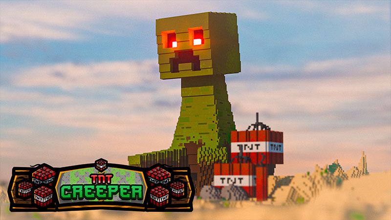 TNT Creeper on the Minecraft Marketplace by Odyssey Builds TNT Creeper on the Minecraft Marketplace by Odyssey Builds
