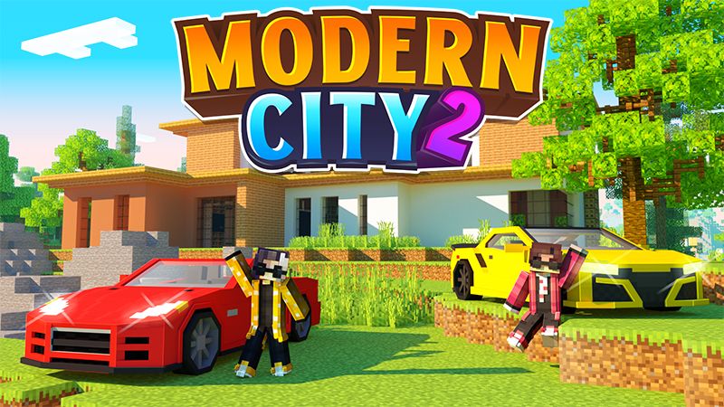 Modern City 2 on the Minecraft Marketplace by Kreatik Studios