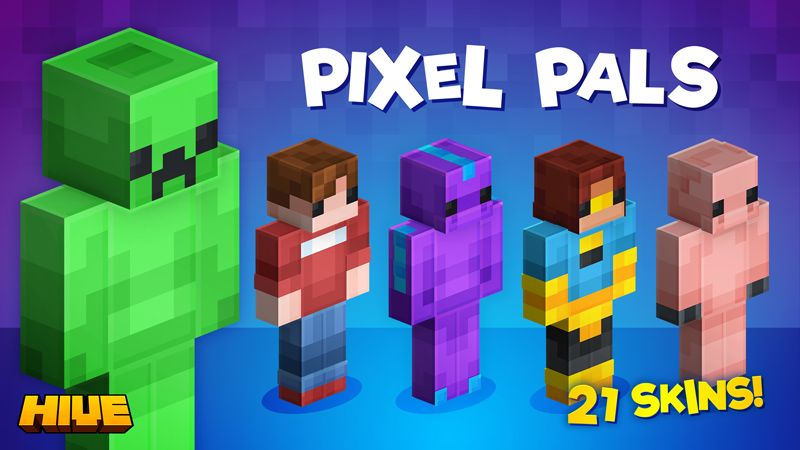 Pixel Pals on the Minecraft Marketplace by The Hive Pixel Pals on the Minecraft Marketplace by The Hive