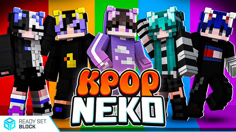 KPop Neko on the Minecraft Marketplace by Ready, Set, Block!