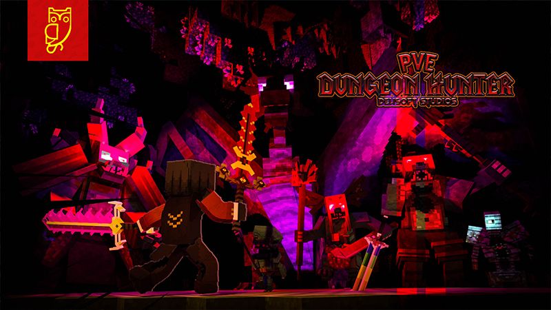 PVE Dungeon Hunter on the Minecraft Marketplace by DeliSoft Studios PVE Dungeon Hunter on the Minecraft Marketplace by DeliSoft Studios