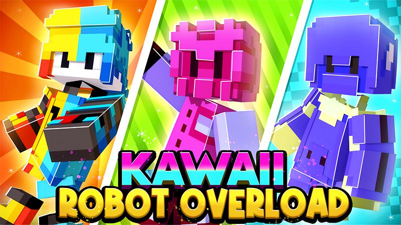 Kawaii Robot Overload on the Minecraft Marketplace by Giggle Block Studios