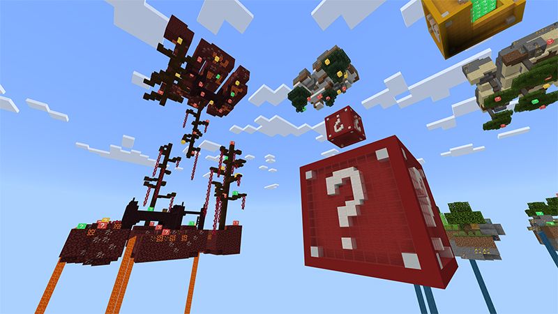 Upside Down Skyblock by Pickaxe Studios